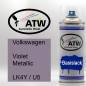 Preview: Volkswagen, Violet Metallic, LK4Y / U5: 400ml Sprühdose, von ATW Autoteile West.